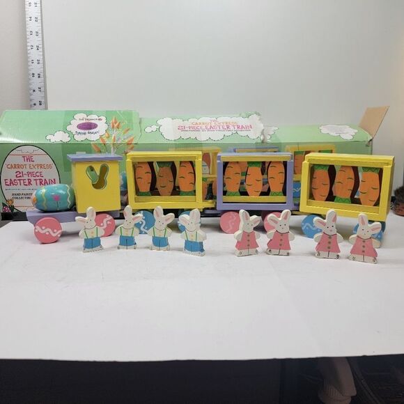 The Carrot Express Easter Train By Sue Dreamer *INCOMPLETE - Picture 8 of 8